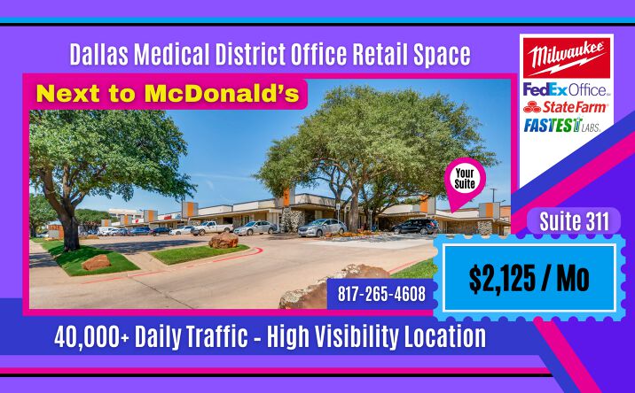 Pictures of Retail, Office, Industrial property located at 1625 W Mockingbird Ln Suite 311, Dallas TX, USA, Dallas, TX 75235 for lease - image #1