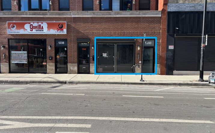 Pictures of Retail property located at 1240 N Milwaukee Ave, Chicago, IL 60622 for lease - image #1