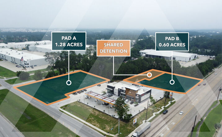 Pictures of Land, Retail property located at ALDINE BENDER RD & JFK BLVD  HOUSTON, TEXAS 77032, Houston, TX 77032 for lease - image #1
