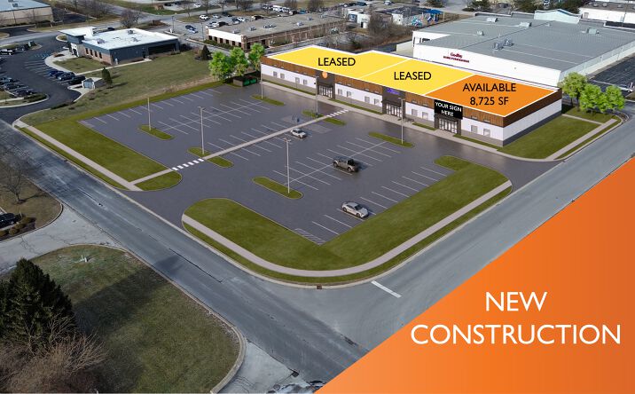 Pictures of Industrial, Office, Retail property located at 8130 Kingston St, Avon, IN 46123 for lease - image #1