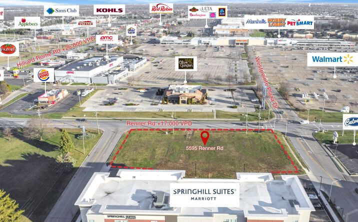 Pictures of Land property located at 5595 Renner Rd, Columbus, OH 43228 for lease - image #1