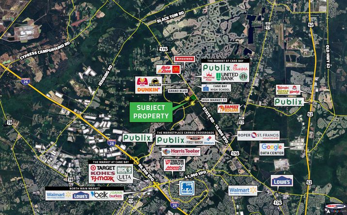 Pictures of Retail, Land property located at State Route 176, Summerville, SC 29486 for lease - image #1