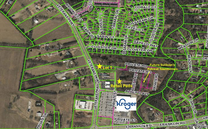 Pictures of Land property located at Veterans Pkwy, Fayetteville, GA 30214 for lease - image #1