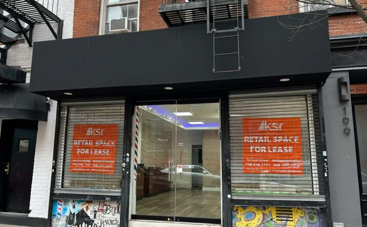 Pictures of Retail property located at 199 East 4th St, New York, NY 10009 for lease - image #1