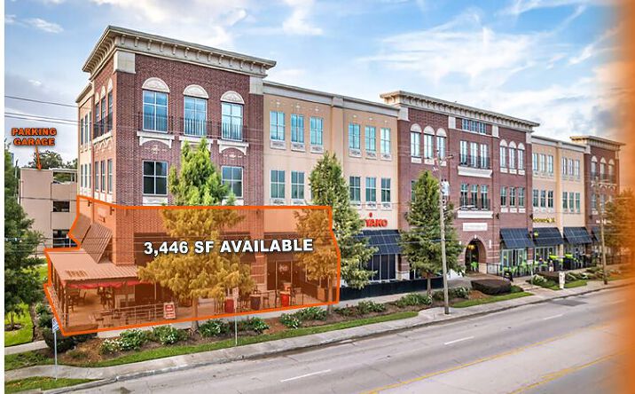 Pictures of Retail, Restaurant property located at 4601 Washington Ave, Houston, TX 77007 for lease - image #1