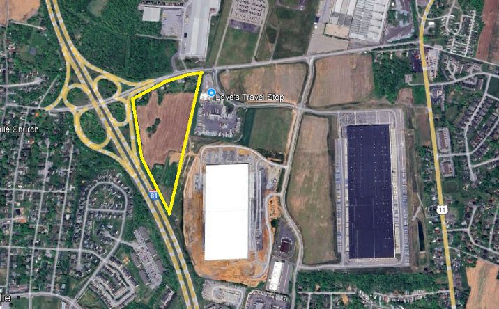 Pictures of Land property located at Showalter Road – I-81 Exit 10A, Hagerstown, MD 21742 for lease - image #1