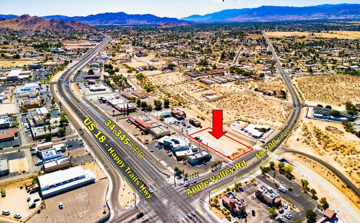 Pictures of Land property located at Apple Valley Rd, Apple Valley, CA 92307 for lease - image #1