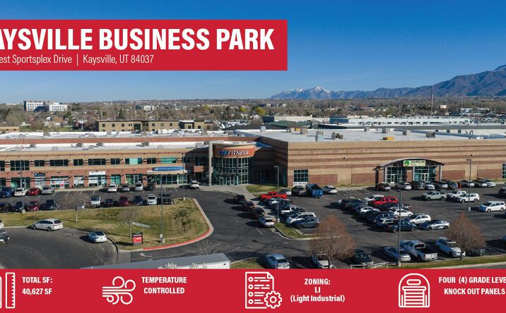 Pictures of Industrial property located at 1188 Sportsplex Dr, Kaysville, UT 84037 for lease - image #1