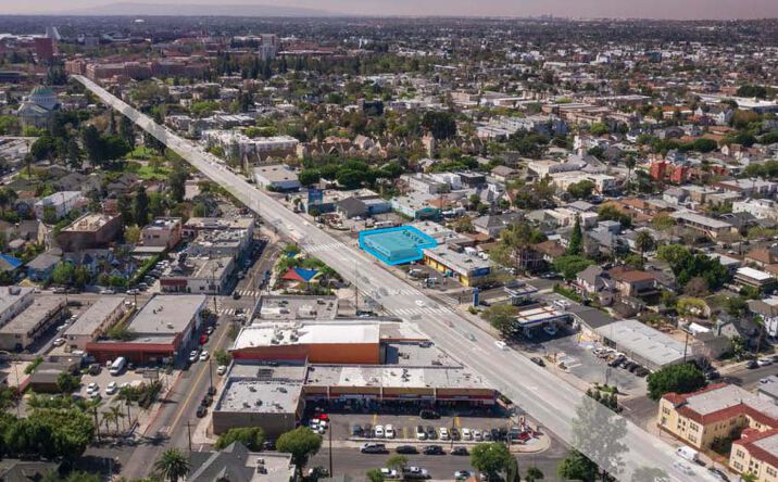 Pictures of Retail property located at 2323 S. Hoover St, Los Angeles, CA 90007 for lease - image #1