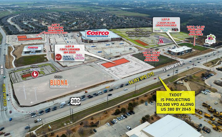 Pictures of Retail, Office property located at NEC of US 380 & FM 1385, Prosper, TX 75078 for lease - image #1