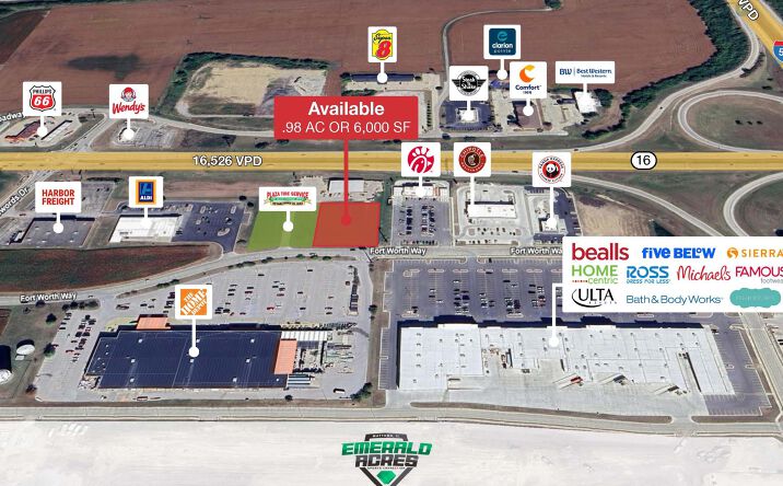 Pictures of Retail property located at Fort Worth Way, Mattoon, IL 61938 for lease - image #1