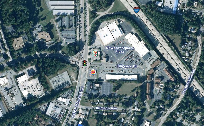 Pictures of Retail property located at 830-896 J. Clyde Morris Boulevard, Newport News, VA 23601 for lease - image #1