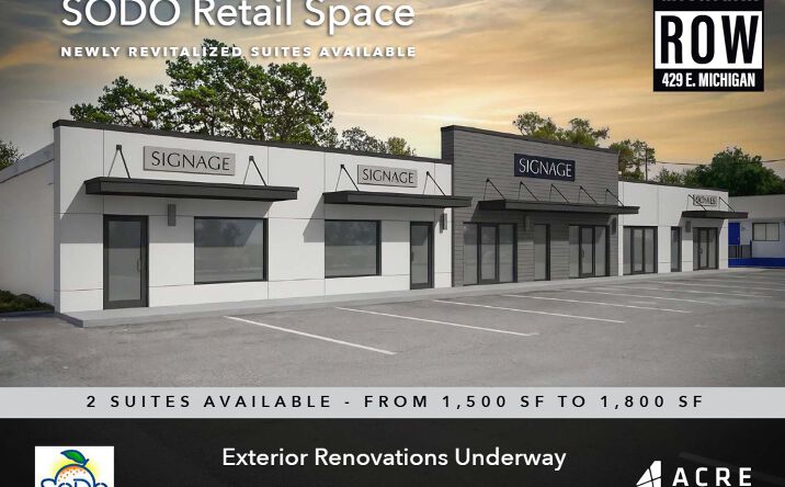 Pictures of Retail, Restaurant property located at 429 E Michigan St, Orlando, FL 32806 for lease - image #1