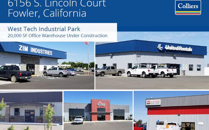 Pictures of Industrial property located at 6156 S Lincoln Ct, Fowler, CA 93625 for lease - image #1