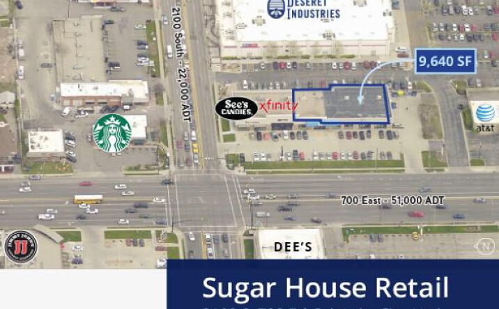 Pictures of Retail property located at 2100 S 700 E, Salt Lake City, UT 84106 for lease - image #1