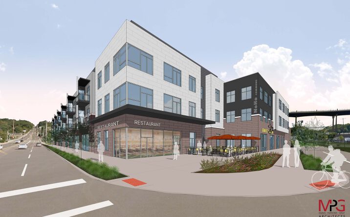 Pictures of Retail, Office, Restaurant property located at 213 N Howard St, Akron, OH 44304 for lease - image #1