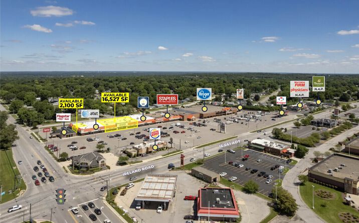 Pictures of Retail property located at 1115 E Ireland Rd, South Bend, IN 46614 for lease - image #1