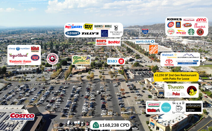 Pictures of Retail property located at 1050 W Gladstone St, San Dimas, CA 91773 for lease - image #1