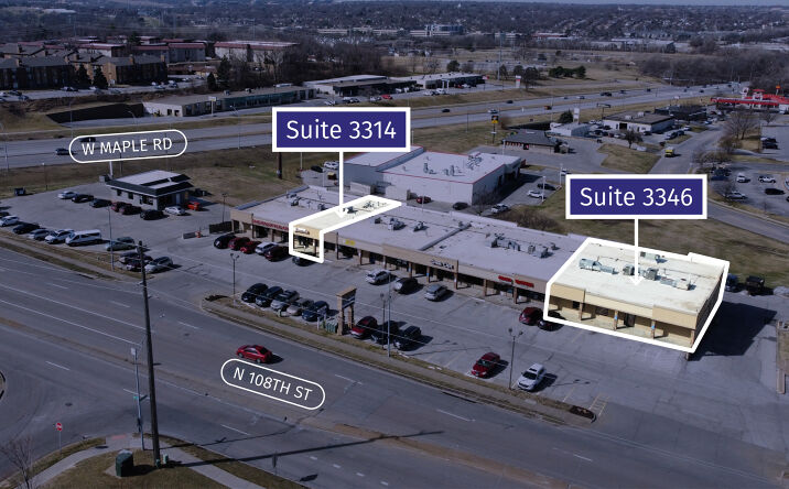 Pictures of Retail, Office property located at 3346 N 108th St, Omaha, NE 68164 for lease - image #1