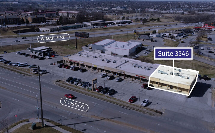 Pictures of Office, Retail property located at 3346 N 108th St, Omaha, NE 68164 for lease - image #1