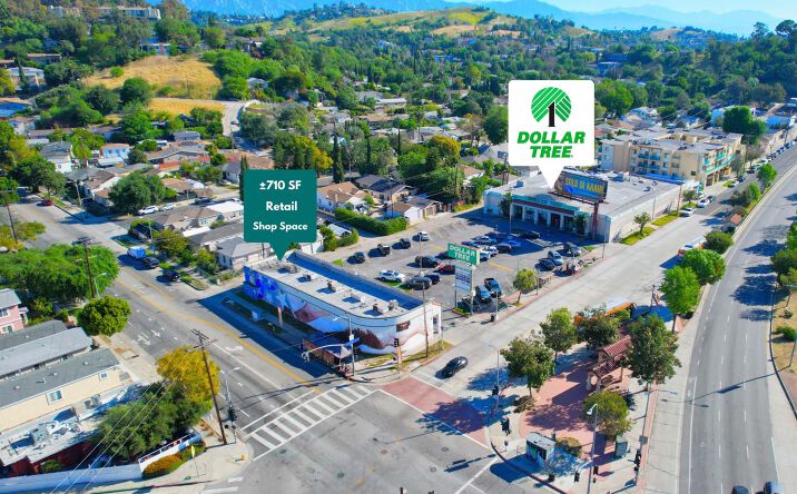 Pictures of Retail, Office property located at 4601-4617 Huntington Drive N, Los Angeles, CA 90032 for lease - image #1