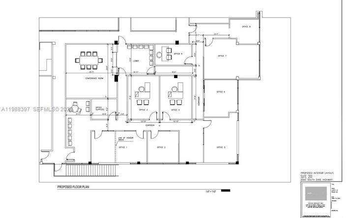 Pictures of Office property located at 2000 S Dixie Hwy # 200, Miami, FL 33133 for lease - image #1