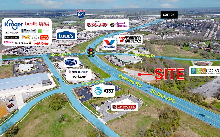 Pictures of Land, Retail property located at 1730 Bypass Rd, Winchester, KY 40391 for lease - image #1