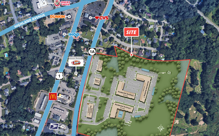 Pictures of Land property located at 754 Newport Ave, Attleboro, MA 02703 for lease - image #1