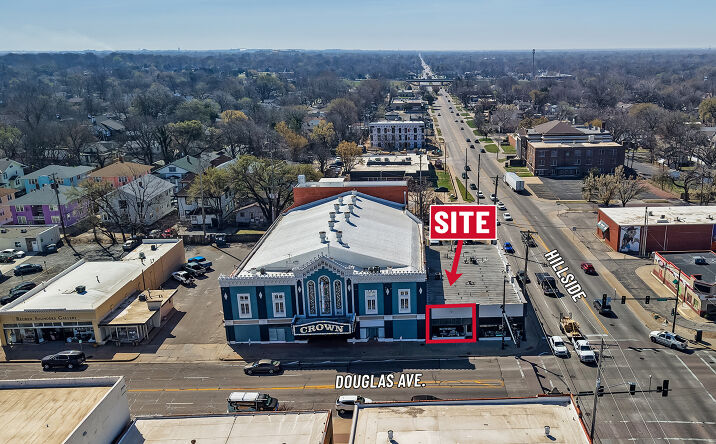 Pictures of Retail, Office property located at 3203 E Douglas Ave, Wichita, KS 67218 for lease - image #1