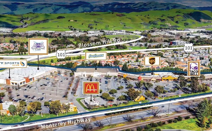 Pictures of Retail property located at 5502 Monterey Rd, San Jose, CA 95138 for lease - image #1