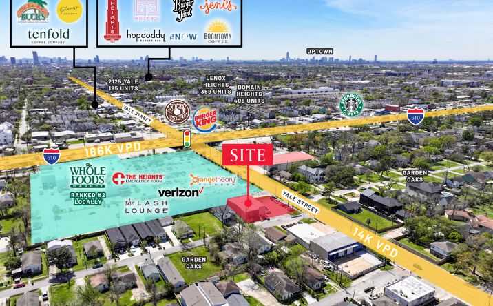Pictures of Retail property located at 3036 Yale St, Houston, TX 77018 for lease - image #1