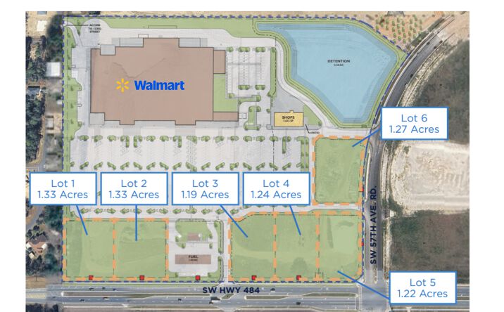 Pictures of Retail, Restaurant, Land property located at SW Hwy 484, Ocala, FL 34473 for lease - image #1