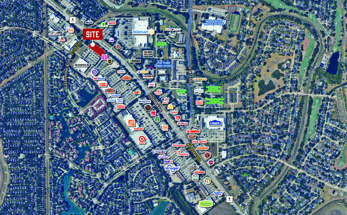 Pictures of Retail, Land property located at 5660 Hwy 6, Missouri City, TX 77459 for lease - image #1