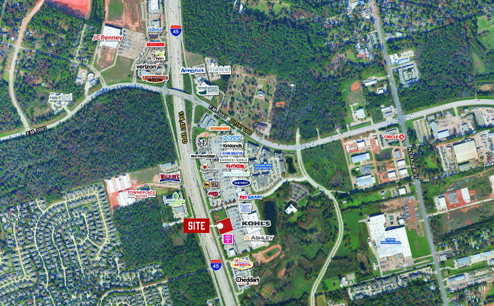 Pictures of Retail, Land property located at 2808 Interstate 45 N, Conroe, TX 77303 for lease - image #1