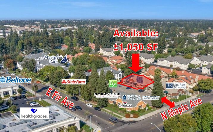 Pictures of Office property located at 7257 N Maple Ave, Fresno, CA 93720 for lease - image #1