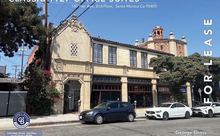 Pictures of Office property located at 185 pier ave 107, Santa Monica, CA 90405 for lease - image #1