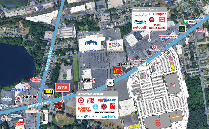 Pictures of Retail property located at 1465 Boston Rd, Springfield, MA 01129 for lease - image #1