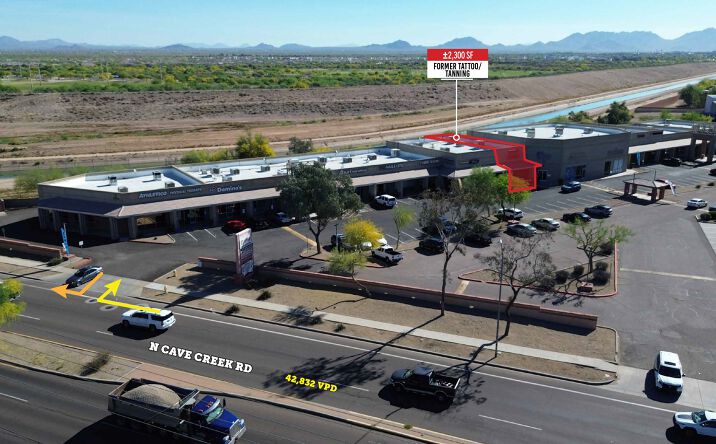 Pictures of Retail property located at 21043 N Cave Creek Rd, Phoenix, AZ 85024 for lease - image #1