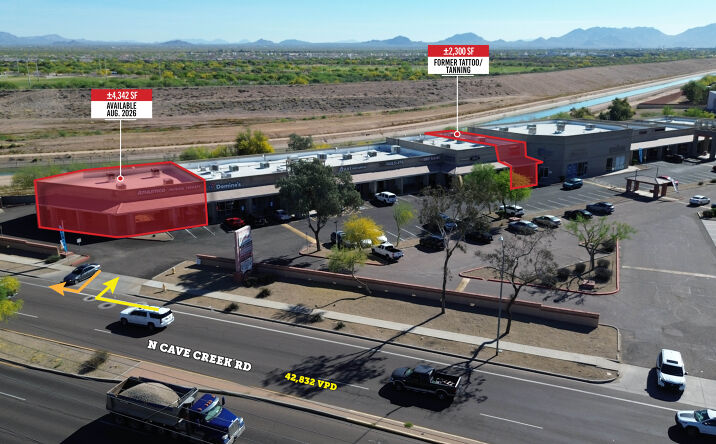 Pictures of Retail property located at 21043 N Cave Creek Rd, Phoenix, AZ 85024 for lease - image #1