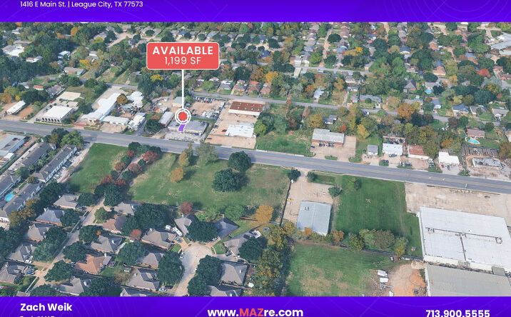 Pictures of Retail property located at 1416 E Main St, League City, TX 77573 for lease - image #1