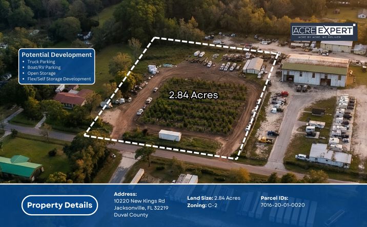 Pictures of Land property located at 10220 New Kings Rd, Jacksonville, FL 32219 for lease - image #1