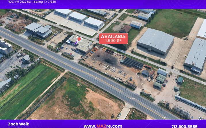 Pictures of Retail property located at 4027 Farm to Market 2920, Spring, TX 77388 for lease - image #1
