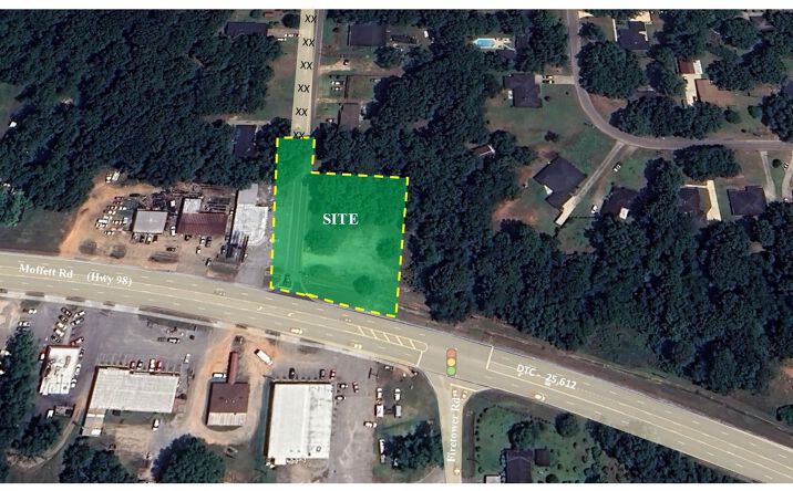 Pictures of Land property located at 8870 Moffett Rd, Semmes, AL 36575 for lease - image #1