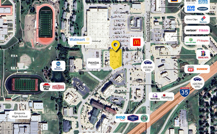 Pictures of Land property located at 2830 W 18th Ave, Emporia, KS 66801 for lease - image #1