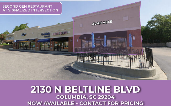 Pictures of Retail property located at 2130 N Beltline Blvd, Columbia, SC 29204 for lease - image #1