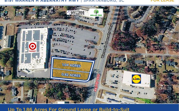 Pictures of Retail, Office, Land property located at 8191 Warren H Abernathy Hwy, Spartanburg, SC 29301 for lease - image #1