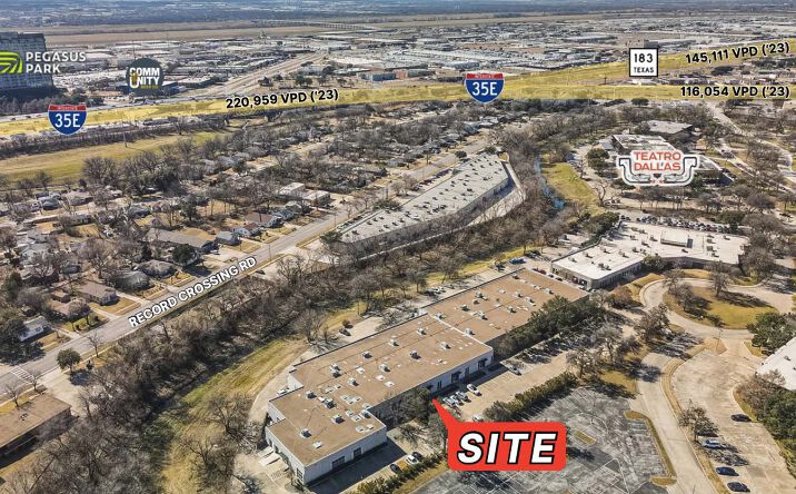 Pictures of Industrial property located at 1380 River Bend Drive, Dallas, TX 75247 for lease - image #1