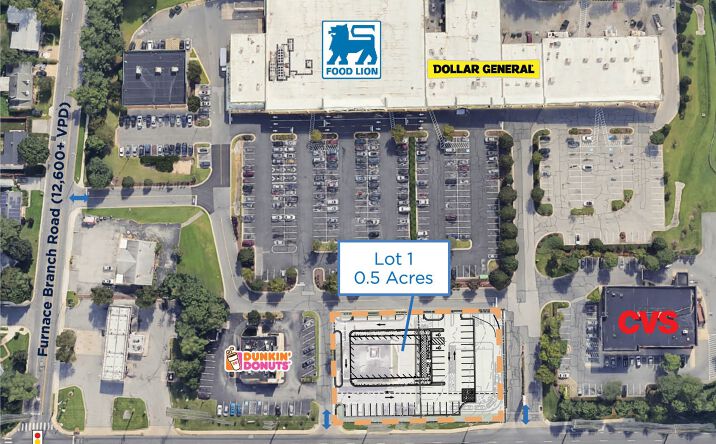Pictures of Retail, Land, Restaurant property located at 7061 Baltimore Annapolis Blvd, Glen Burnie, MD 21061 for lease - image #1