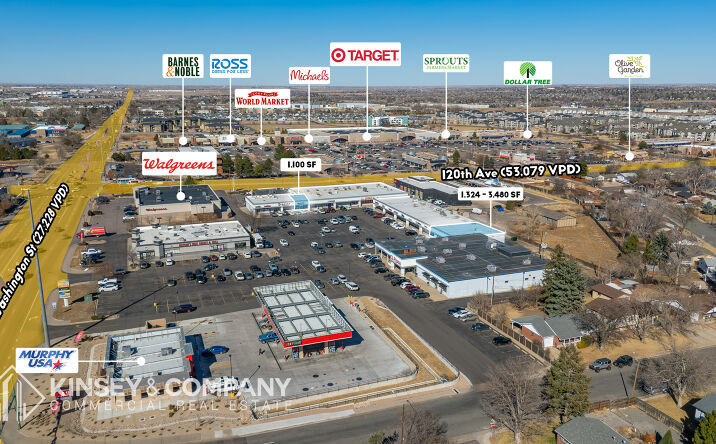 Pictures of Retail property located at 11870-11980 Washington St, Northglenn, CO 80233, Northglenn, CO 80233 for lease - image #1