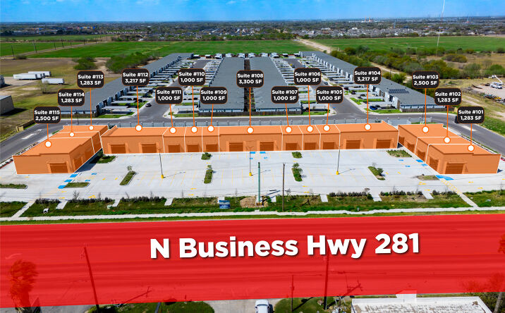 Pictures of Retail, Office, Restaurant property located at 2519 N Closner Blvd, Edinburg, TX 78541 for lease - image #1